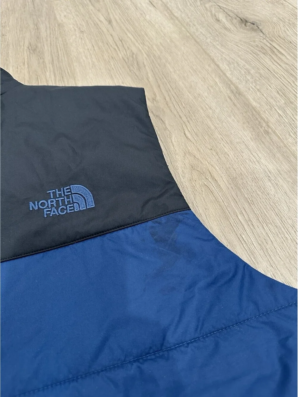 NWT The North Face Everyday Insulated Vest Black Blue Men’s Sz XL Puffer Style